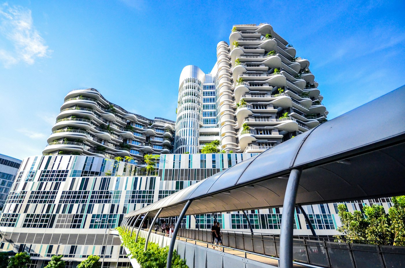 Modern skyline representing a target investment market